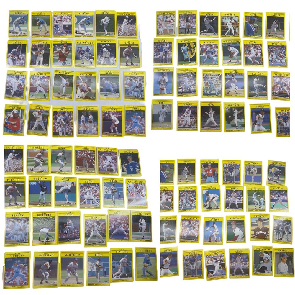 Vintage 91 Fleer Baseball Cards Logo Stickers Trading Cards Original Box 471 Pcs - Picture 4 of 8